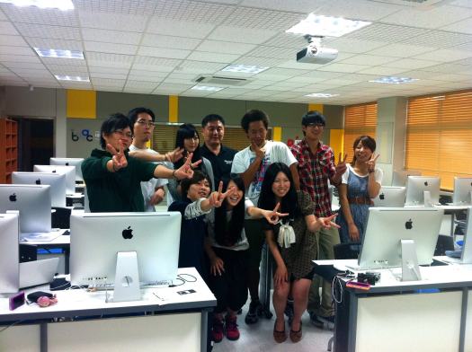 일본 우베고센 학생들 스마트폰 앱개발 프로젝트 수업 2011